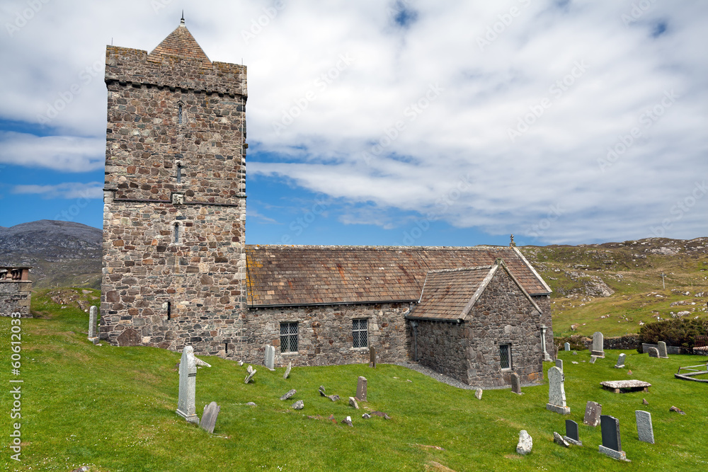 Ancient church of Rodel, Isle of Harris