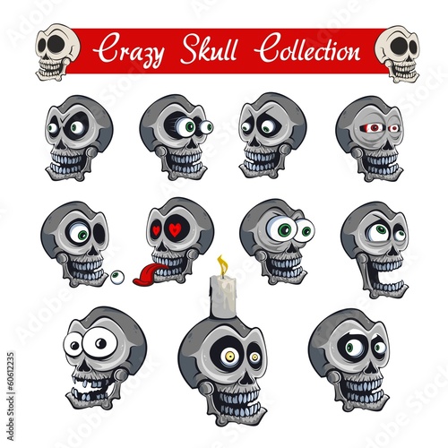 Crazy Skull Collection
