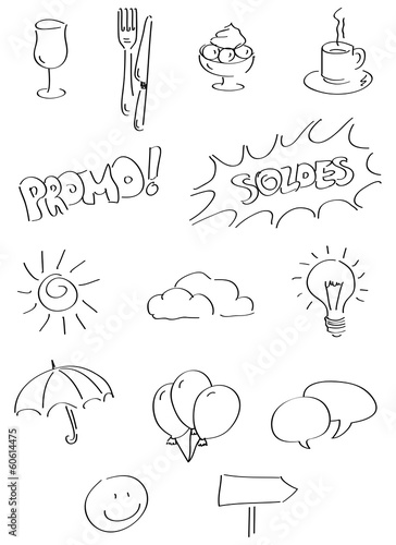 Plakat DESSINS CRAYONNÉ