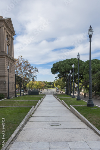 Barcelona, Altstadt, Museum, Treppe, Aufgang, Spanien