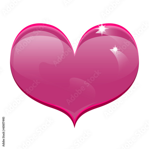 Pink Heart Valentine's Day