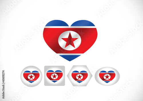 North Korea flag themes idea design Free Download North Korea flag themes idea design - GFXLoad