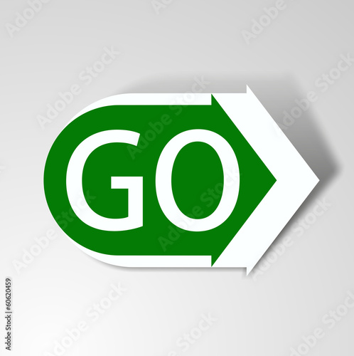 Pointer to the direction of motion