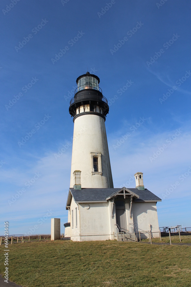 Yaquina Head Lighthouse on Oregon Coast