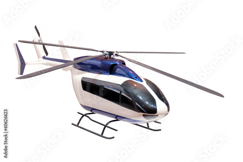 model of a helicopter