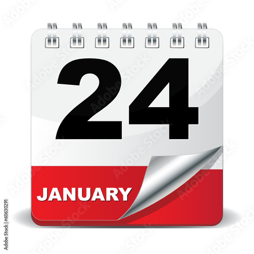 24 JANUARY ICON