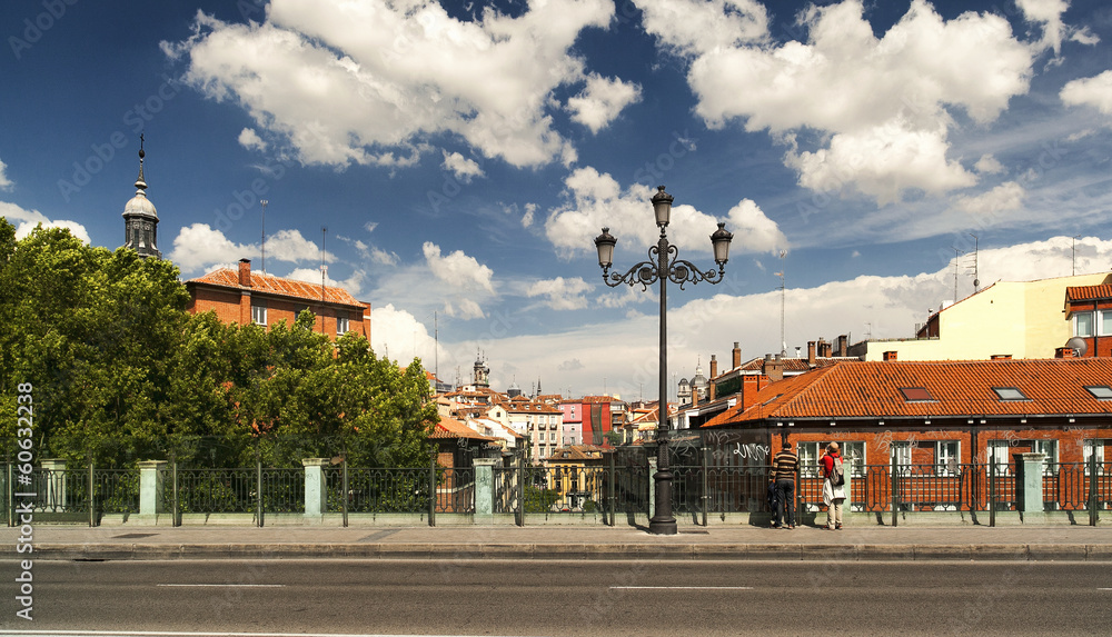 Obraz premium Calle Bailén (Madrid)