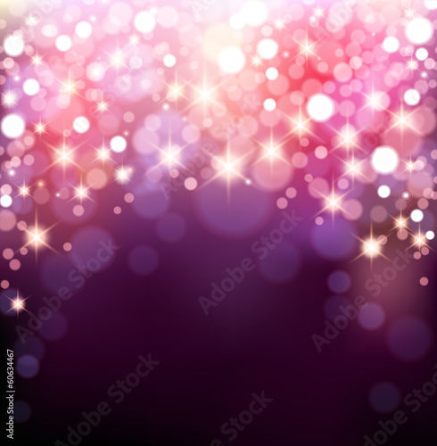 Abstract Purple Bokeh