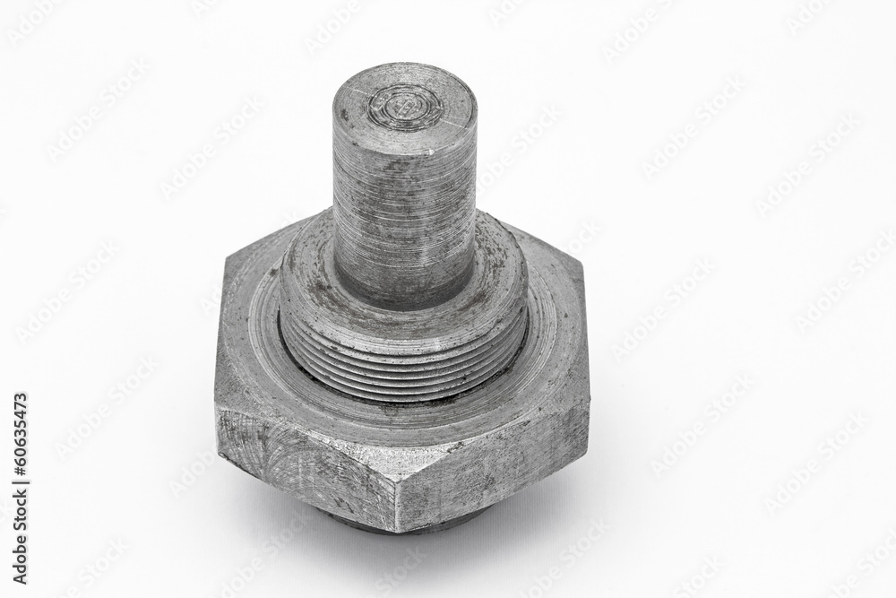 Metallschraube mit Mutter Metallschraube mit Mutter