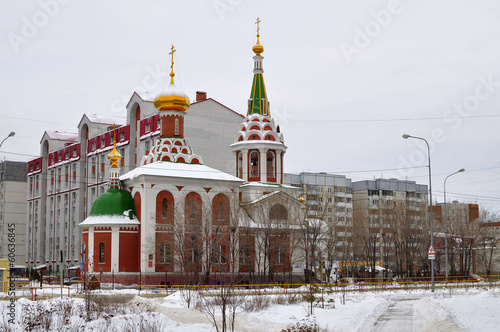 The temple in honor of Prelate Nikolay of the archbishop