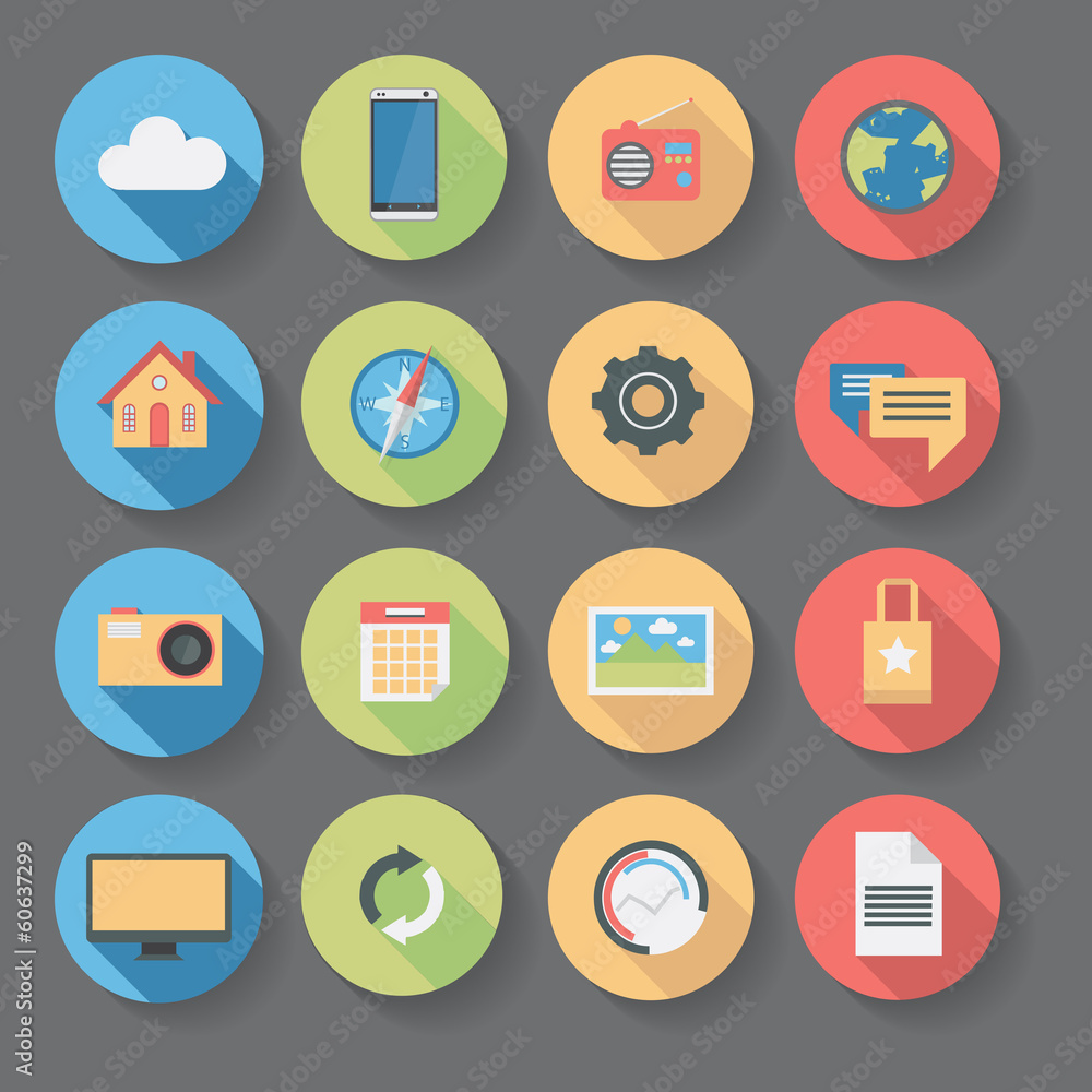 Flat Design Icon Pack Flat Design Icon Pack