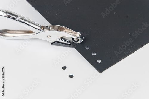 Office Puncher Unit isolated on white background