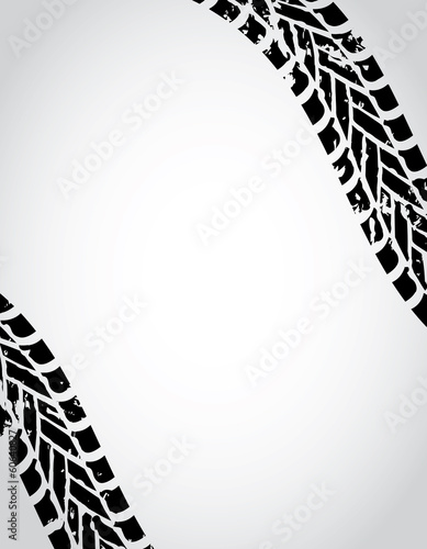 tire track background