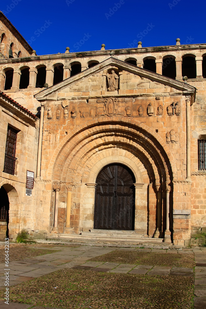 Collegiate Church of Santa Juliana in Santillana del Mar, Spain