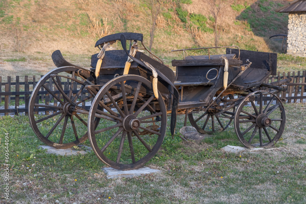 Old passenger cart