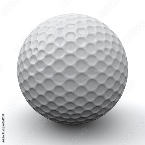 Golf ball, 3d