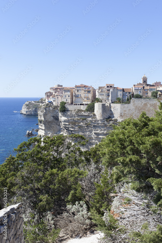 Bonifacio city, Corsica , France.