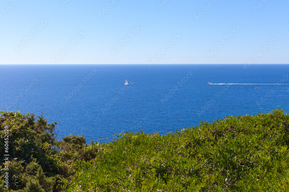 South Corsica coast.