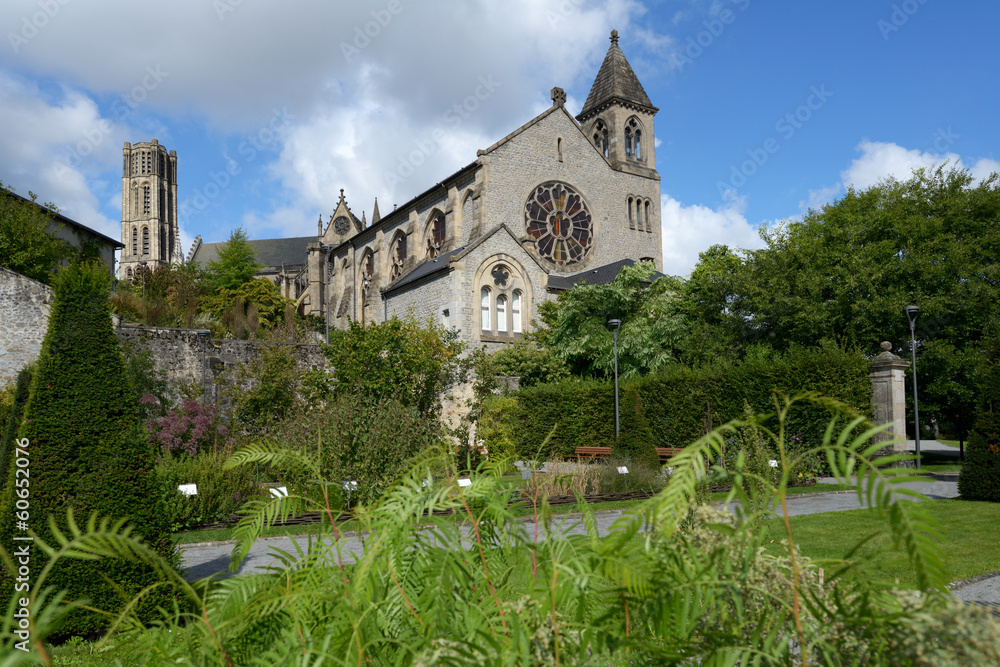 Botanical garden in Limoges, France