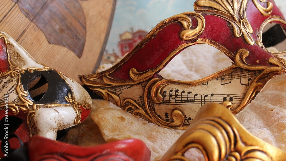 Obraz premium Carnaval en musique