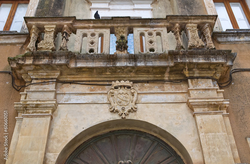 Historical palace. Tricase. Puglia. Italy. photo