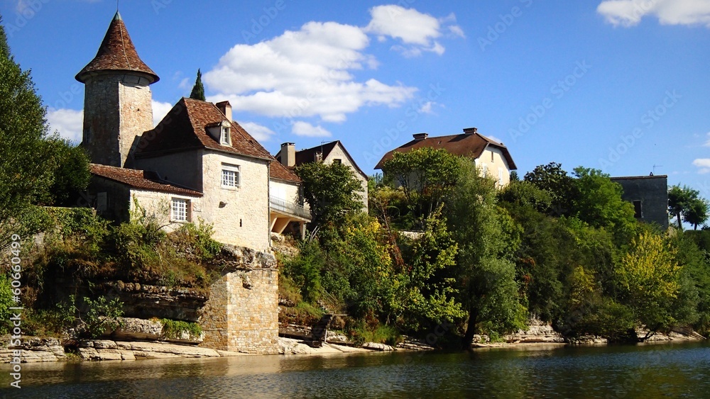 old town in dordogne