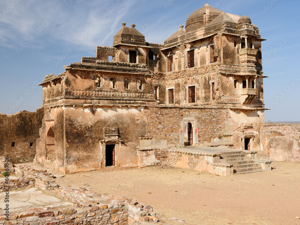 India, Fort Chittor, Palace