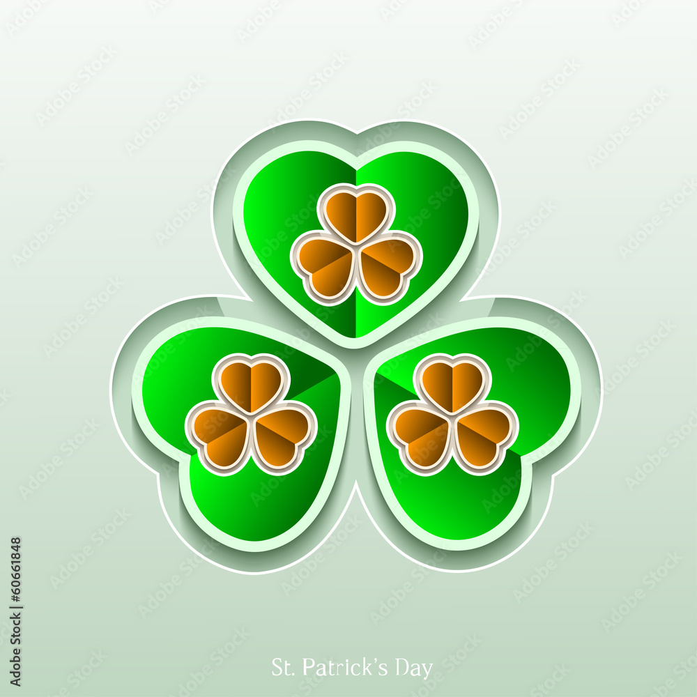 Vector St. Patrick's Day background. Eps 10 Vector St. Patrick's Day background. Eps 10