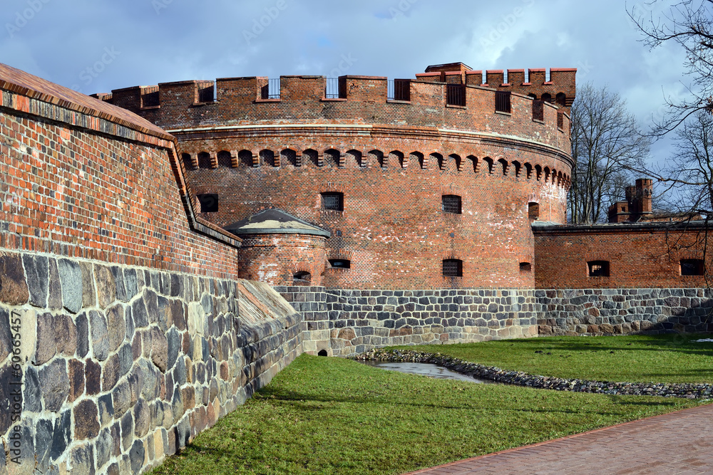 German fort Der Dohna. Kaliningrad (until 1946 Koenigsberg)