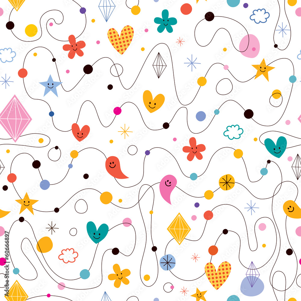 abstract art cartoon pattern abstract art cartoon pattern