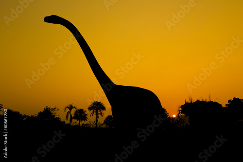 silhouettes of dinosaurs © WS Films