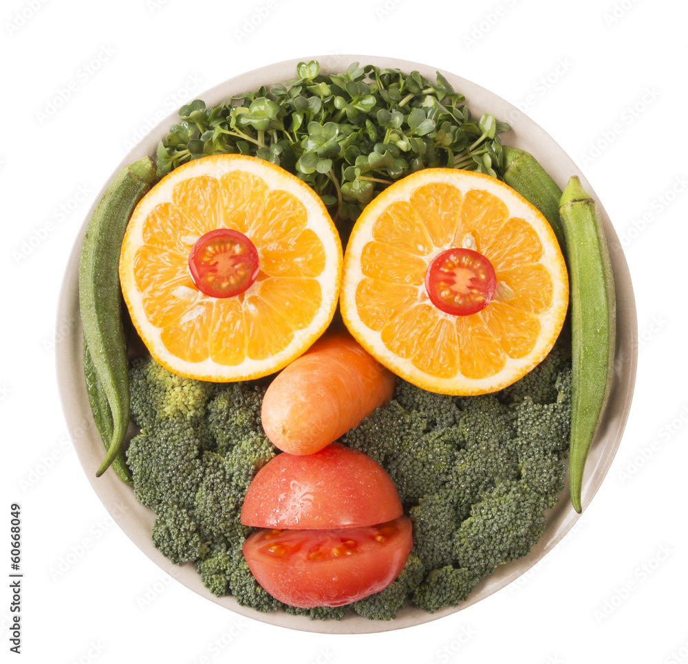 野菜の顔 Stock 写真 Adobe Stock