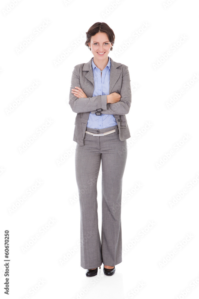 Happy Young Businesswoman Happy Young Businesswoman