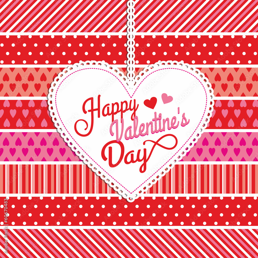 Naklejka premium Valentine heart