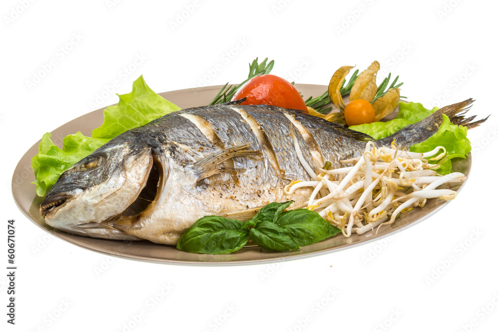 Grilled dorada Grilled dorada
