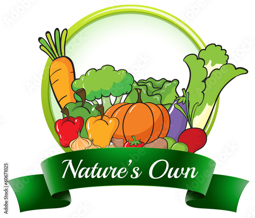 A nature's own label