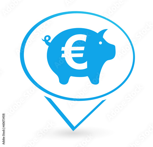 gains en euros sur signet bleu