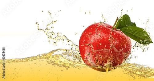 Apple in juice