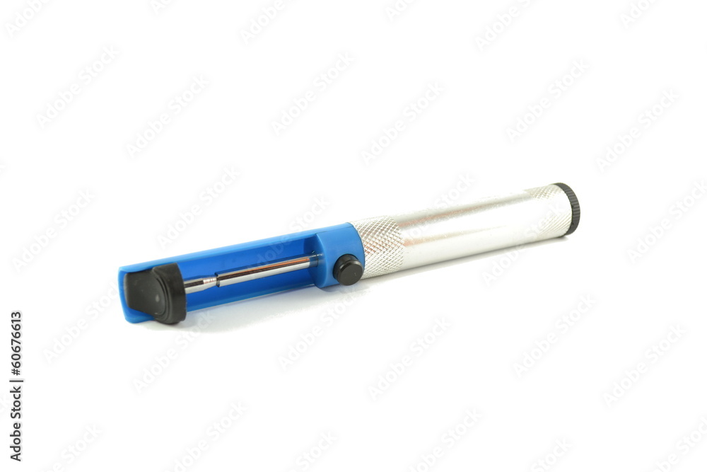 Solder sucker - hand operated vacuum pump desoldering tools Solder sucker - hand operated vacuum pump desoldering tools