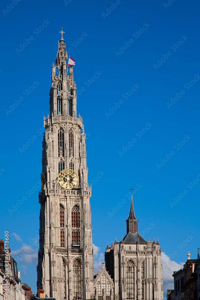 Cathedral of Our Lady in Antwerp, Belgium.