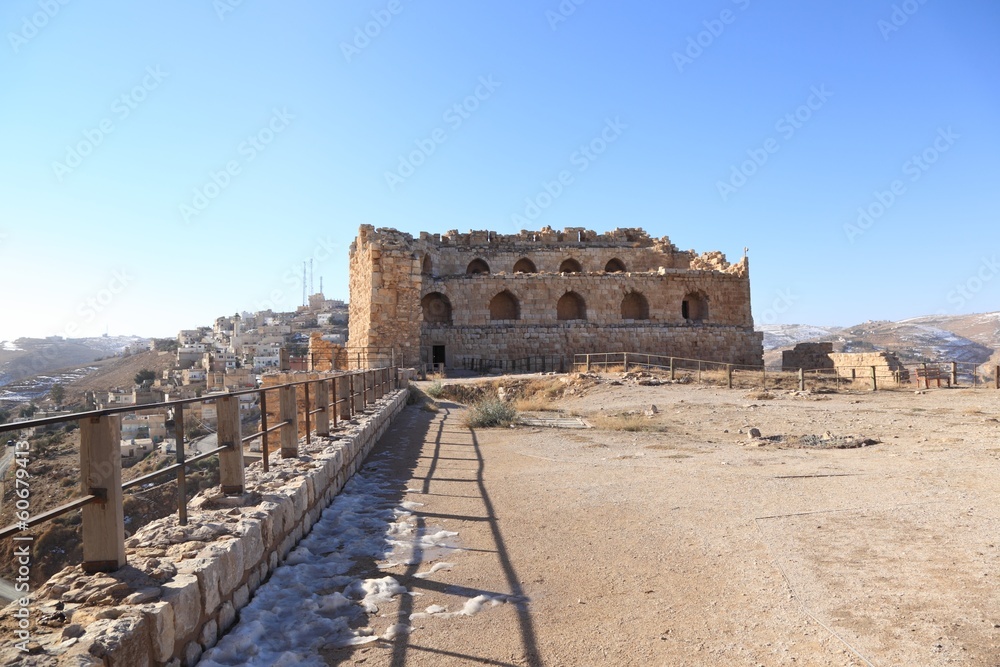 kerak crusader castle, jordan