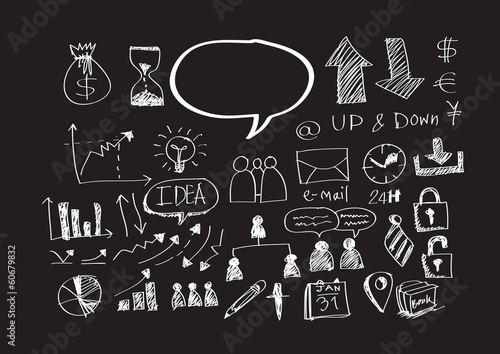 hand doodle Business doodles