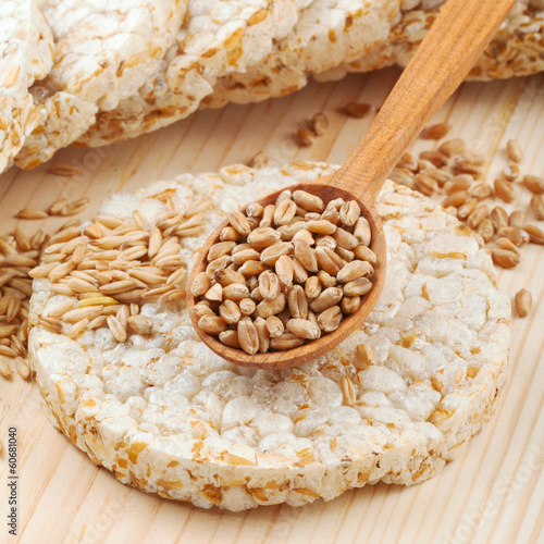 Obraz na plátně grain Crispbread cracker