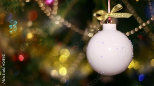 Wallpaper Mural Christmas Decoration On The Tree Torontodigital.ca