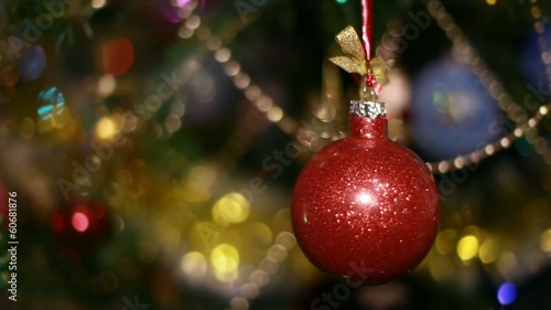 Christmas Decoration On The Tree