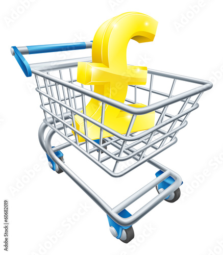 Pound money trolley concept