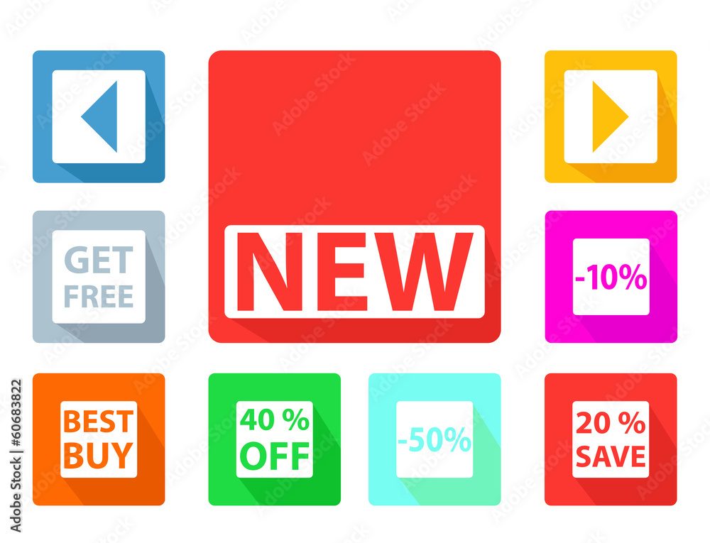 Sale button collorfull Sale button collorfull