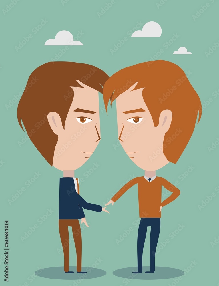 Fototapeta premium Business concept design