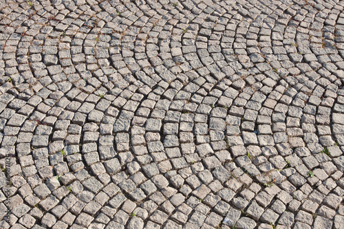 Paving stones from old