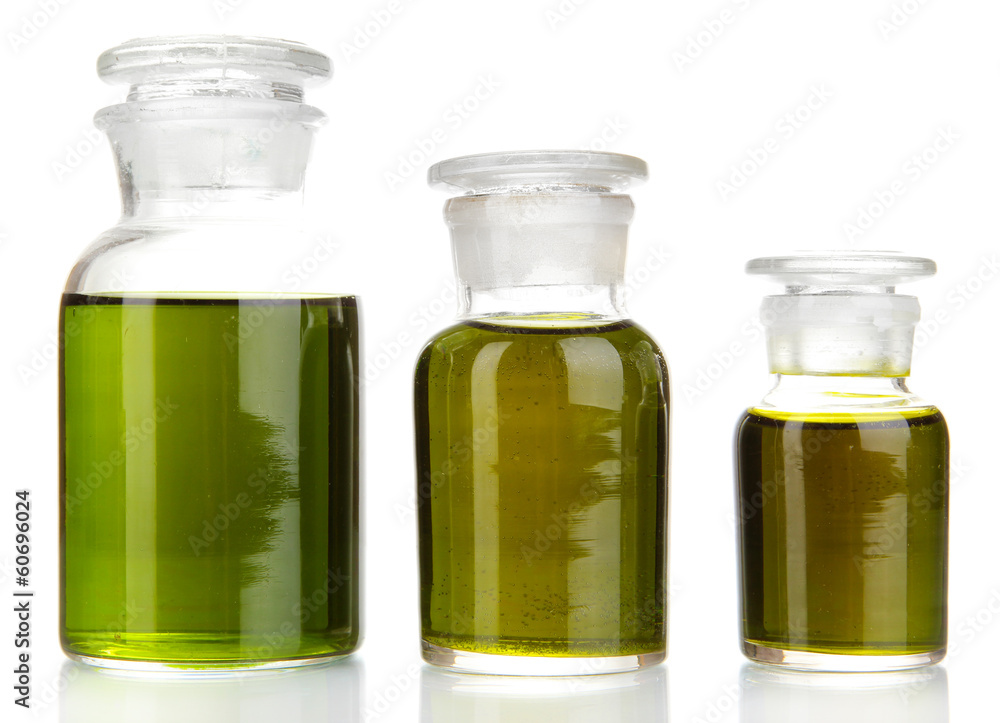 Medicine bottles isolated on white Medicine bottles isolated on white